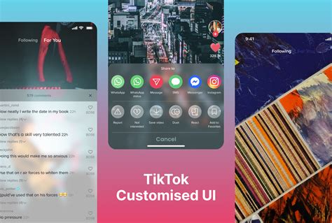 Tiktok Customised UI by Harsh on Dribbble