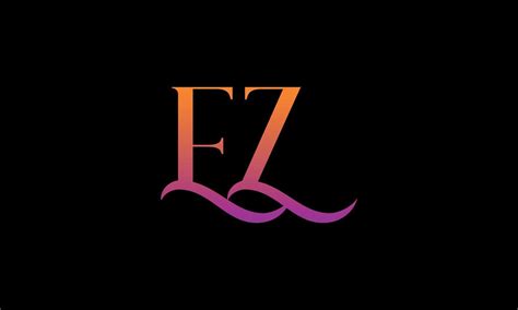 Letter Ez Vector Logo Free Template Free Vector 11836987 Vector Art At