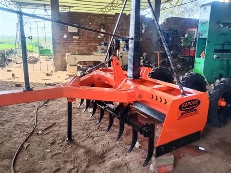 Mild Steel Kapoor Hp Laser Land Leveler For Agriculture At Rs