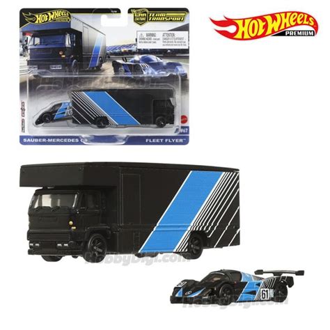 日版 Hot Wheels Premium 1 64 合金車 Sauber Mercedes C9 Fleet Flyer HobbyDigi 電購網