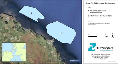 Areas For Tidal Current Development In The North Channel Leased By The