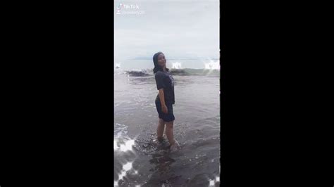 Tiktok Pantai Karang Meong Pasir Putih Anyer YouTube