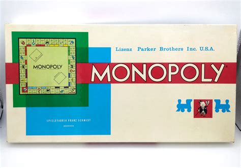 Monopoly Parker Spielefabrik Franz Schmidt Lange DM Spiel