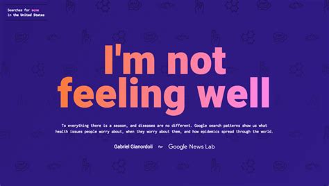 Im Not Feeling Well — Information Is Beautiful Awards