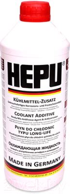 Hepu G12 / P900-RM12 (1.5л, красный) Антифриз купить в Минске, Гомеле ...