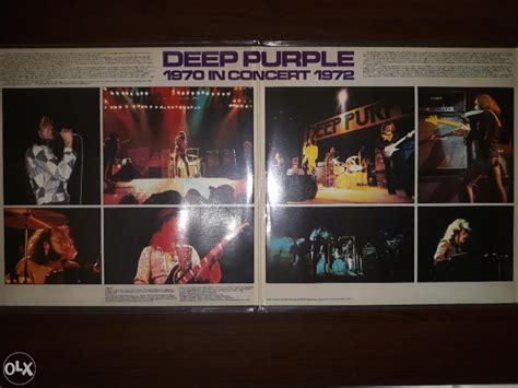 Deep Purple In Concert Lp Gramofoni I Plo E Olx Ba