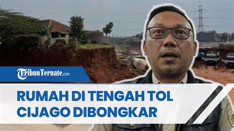 Viral Rumah Di Tengah Proyek Jalan Tol Cijago Akhirnya Dibongkar