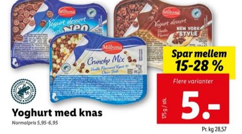 Yoghurt Dessert Crunchy Mix Milbona Lidl Februar 2024 Alle Tilbudsavis