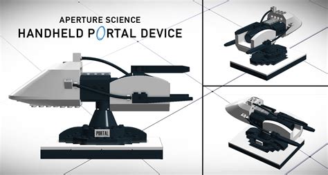 Lego Ideas Portal Gun Aperture Science Handheld Portal Device