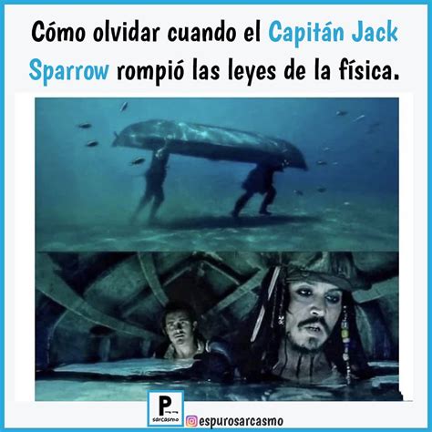 Cómo olvidar cuando el Capitán Jack Sparrow rompió las leyes de la