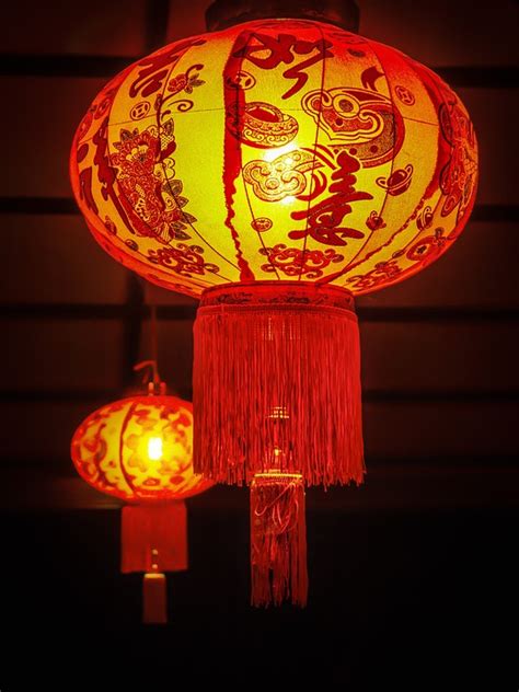 photo chinese  year lantern night  image  pixabay
