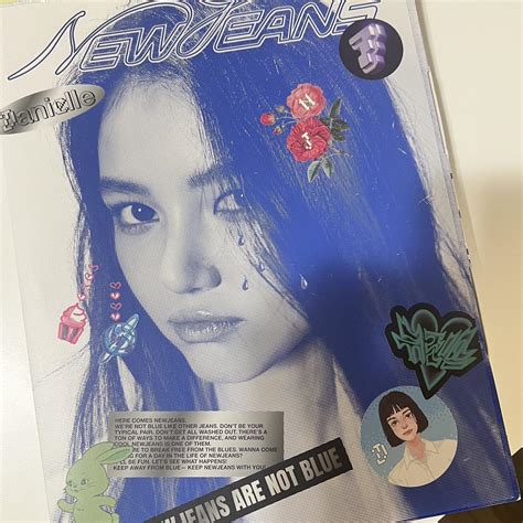 New Jeans Blue Book Danielle New Jeans Album All Depop