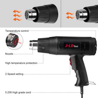 Jual JLD Hot Air Gun Mesin Pemanas Pistol Angin Panas 1500w Dryer Heat Solder Thermal Heat Gun 2