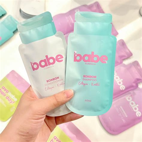 BABE FORMULA PACKETS Ml Bonbon Whimsicle Shampoo Conditioner Shopee Philippines