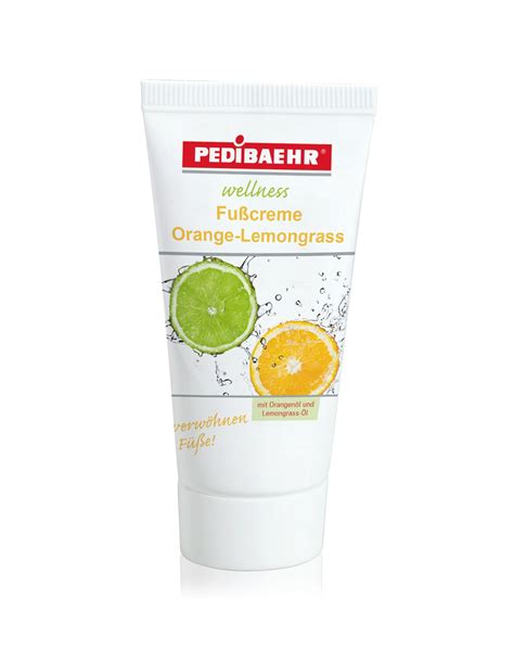 PEDIBAEHR Fußcreme Orange Lemongrass 30 ml Fußplus