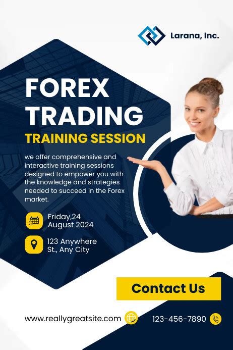 Forex Trading Training Template Postermywall