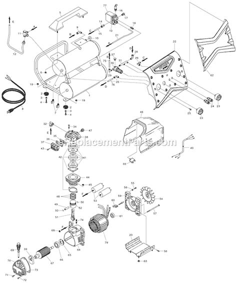 Metabo Hpt Air Compressor Parts Diagram Robynesergio