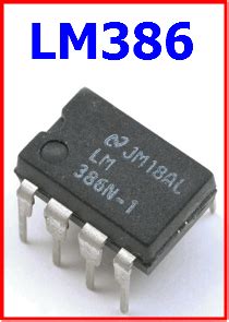 LM386 Datasheet PDF - Audio Power Amplifier - National