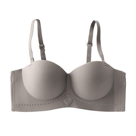 Bigersell Womens Push Up Wireless Bras Ladies Seamless Solid Color