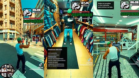 Loja de roupas viraliza após simular GTA San Andreas em vídeo GKPB