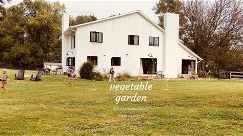 Making a Vegetable Garden Ep. 03 | Planting | Interior Designer Lauren ...