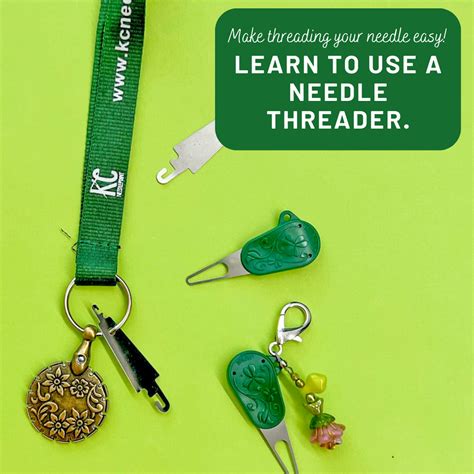 Make Threading Your Needle Easy Kc Needlepoint