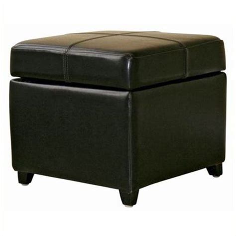 2024 Best Of Black Leather Ottomans