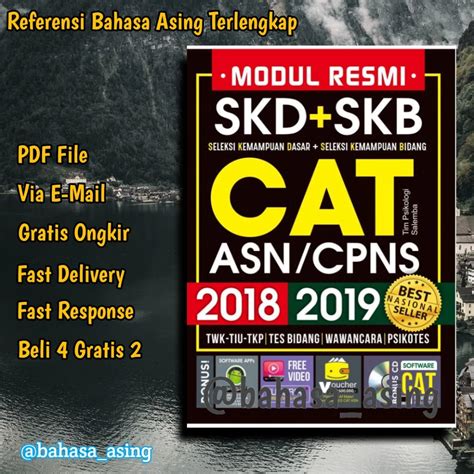 Jual Buku CPNS 2023 Modul Resmi SKD SKB CAT Shopee Indonesia