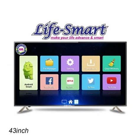 Black 43 Inch Smart LED TV, IPS at ₹ 13500/piece in Jaipur | ID ...