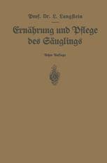 Ernährung und Pflege des Säuglings Ein Leitfaden für Mütter und zur