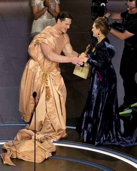 John Cena Steals The Oscars With Naked Moment