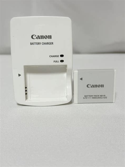 Canon バッテリーチャージャー Cb 2ly バッテリーパック Nb 6l｜paypayフリマ