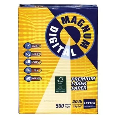 Resma Magnum Tama O De Papel Carta Gr Hojas Cuotas Sin Inter S