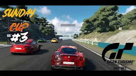 Gran Turismo SPORT PS4 GAMEPLAY SUNDAY CUP 3 YouTube