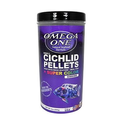 Omega One Super Color Cichlid Sm Sinking Fish Pellets 8 Oz18