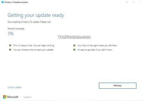 Update to Latest Version of Windows 10 using Update Assistant | Tutorials