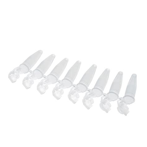 Eppendorf PCR Tubes Singles And Strips Format 8 Tube Strips