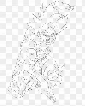 Line Art Drawing Goku Deviantart Png X Px Line Art Arm Art