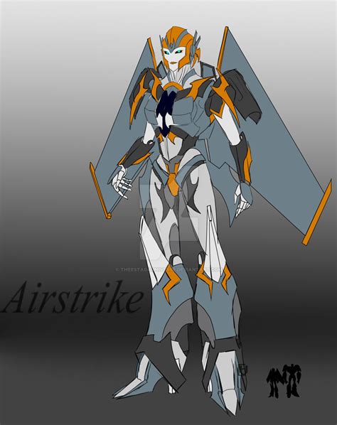 Transformersprime Oc Airstrike By Theestadauniverse On Deviantart