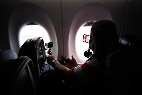 The Solar Eclipse From Delta Flight 1218