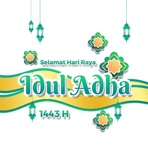 Idul Adha Png Image Lettering Text Of Hari Raya Idul Adha H