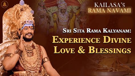 Live Sri Sita Rama Kalyanam Celebrate Sri Rama S Divine Marriage