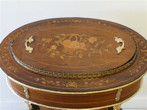 Proantic Napoleon Iii Marquetry Planter