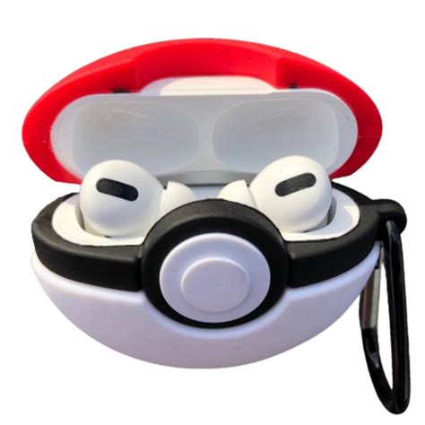 Pokemon Pokeball AirPod Case For Apple Airpods 1 2 And Airpods Pro