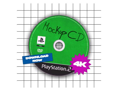 Mockup Cd Playstation 2 4k Behance