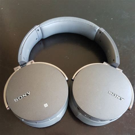 Sony Grey MDR XB950BT Bluetooth Wireless Headphones Audio Headphones