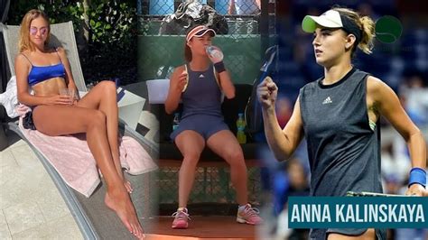 Hot Russina Tennis Girl Anna Kalinskaya Wta Tennis Player Youtube