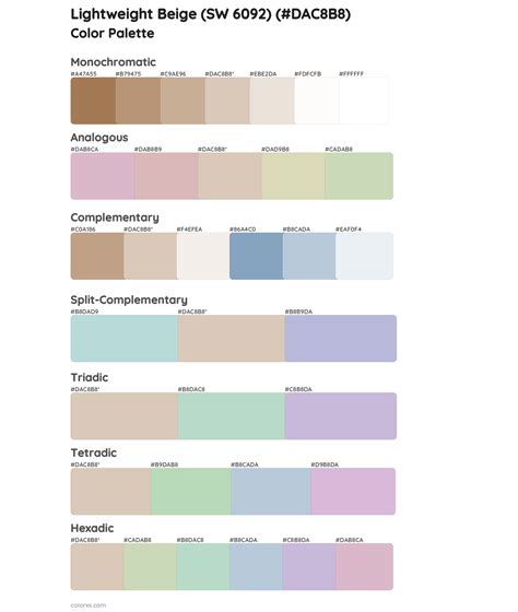 Sherwin Williams Lightweight Beige Sw 6092 Paint Coordinating Colors
