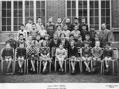 Photo De Classe Wallon 1953 1954 De 1953 Lycée Henri Wallon