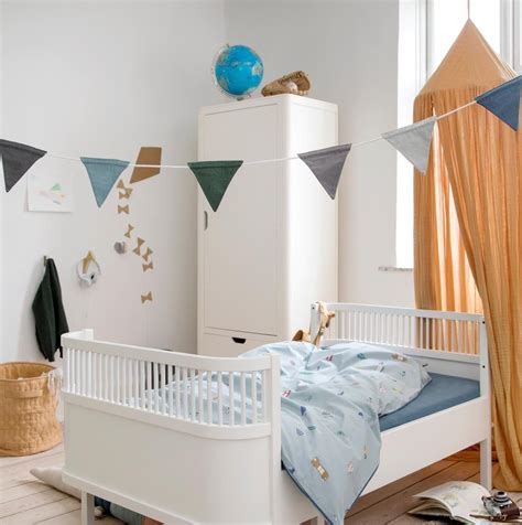 Детская кроватка Sebra Baby & Junior | Kid beds, Bed canopy, Bed